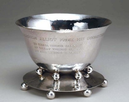 Arts and Crafts Silver Bowl - designed by C.R. Ashbee